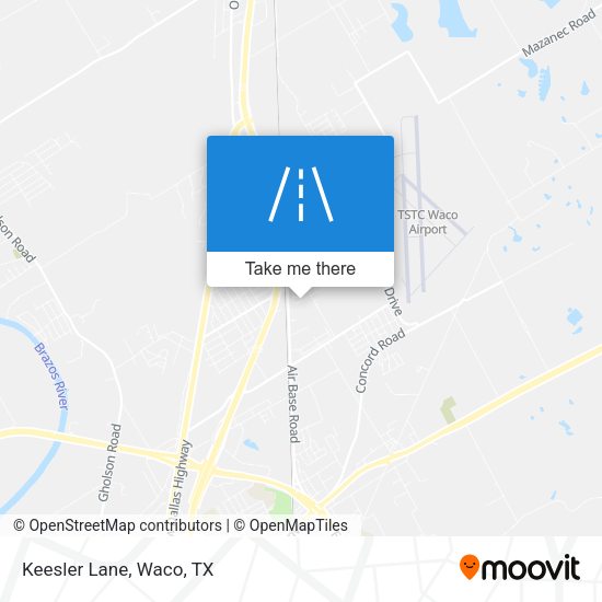 Keesler Lane map