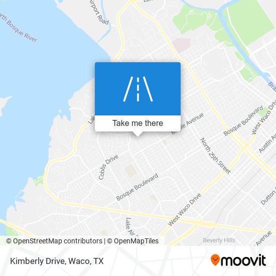 Mapa de Kimberly Drive