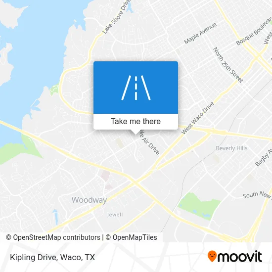 Kipling Drive map