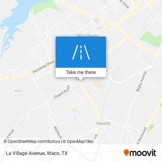 La Village Avenue map