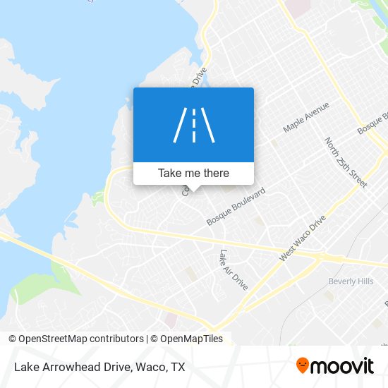 Mapa de Lake Arrowhead Drive