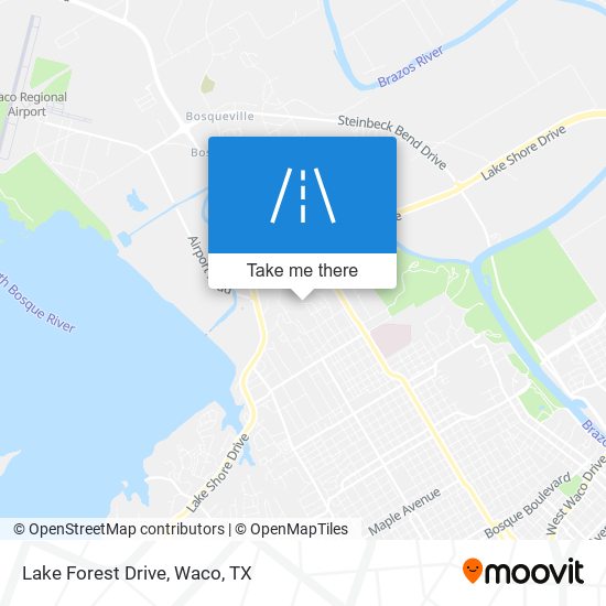 Mapa de Lake Forest Drive