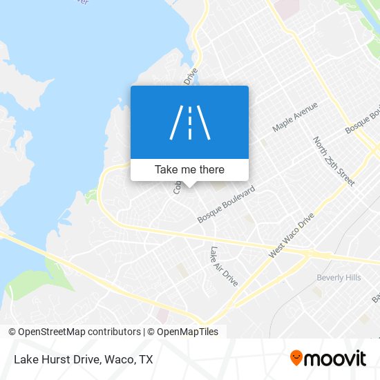 Lake Hurst Drive map