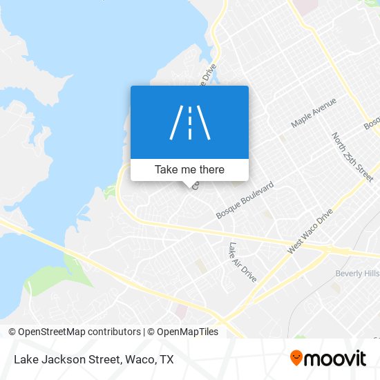 Mapa de Lake Jackson Street