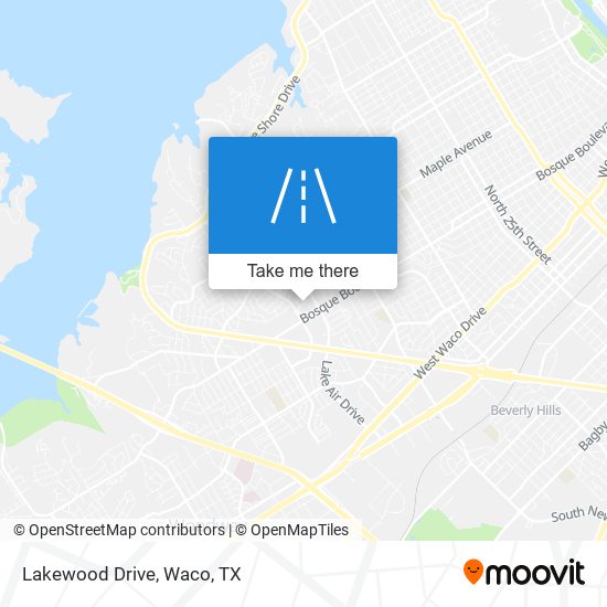 Mapa de Lakewood Drive
