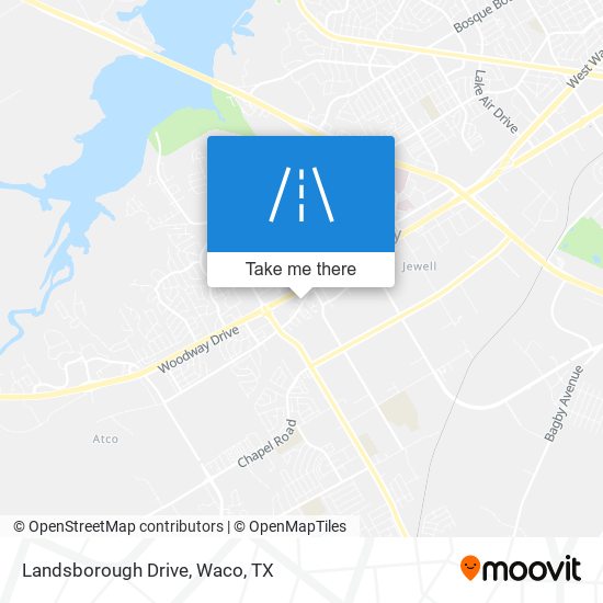 Landsborough Drive map
