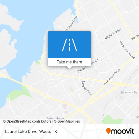 Mapa de Laurel Lake Drive