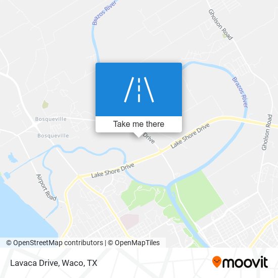 Lavaca Drive map