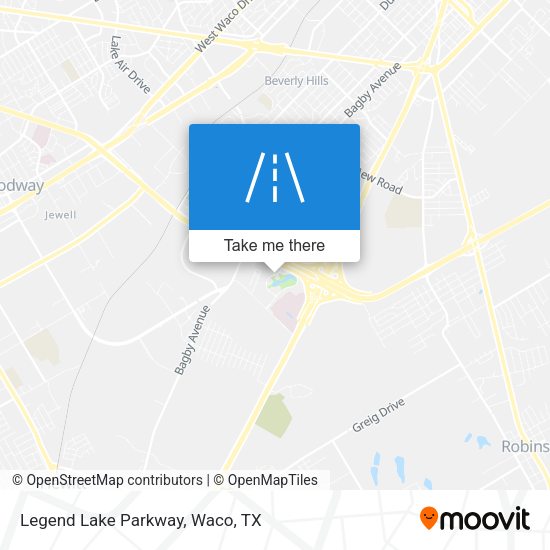 Mapa de Legend Lake Parkway