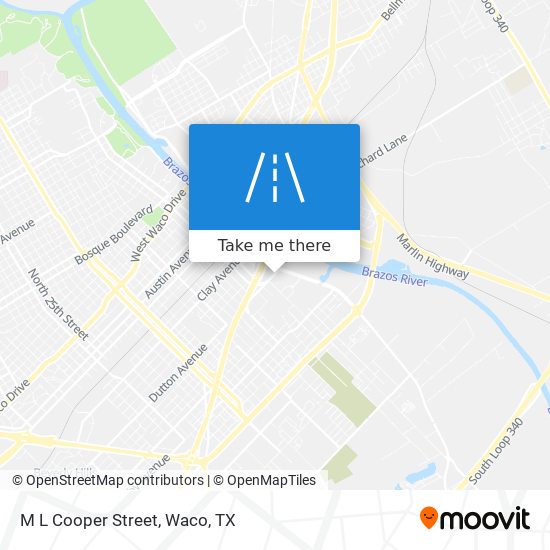 Mapa de M L Cooper Street