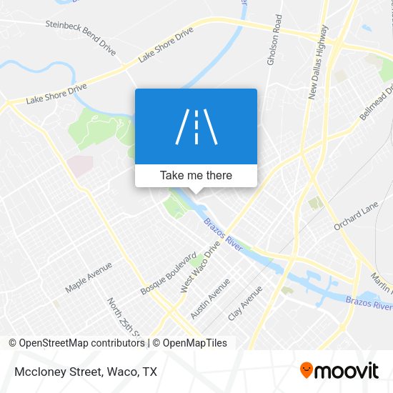 Mapa de Mccloney Street