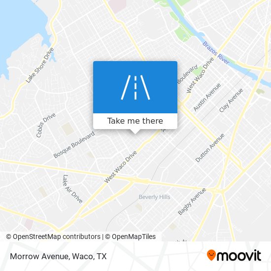Mapa de Morrow Avenue