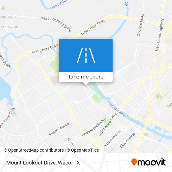 Mapa de Mount Lookout Drive