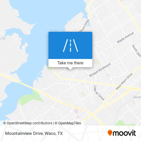 Mountainview Drive map