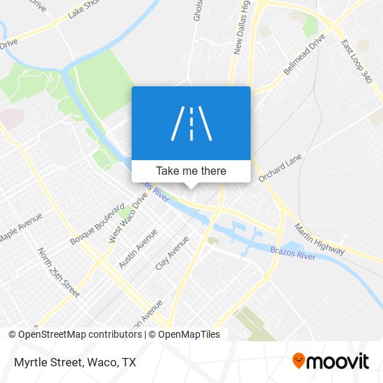 Mapa de Myrtle Street