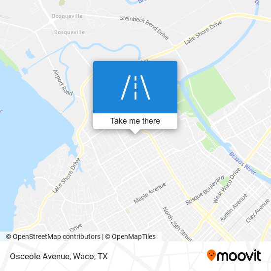 Mapa de Osceole Avenue