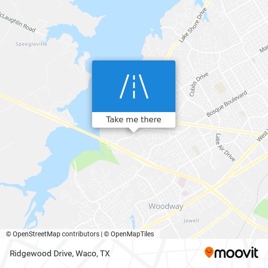 Ridgewood Drive map