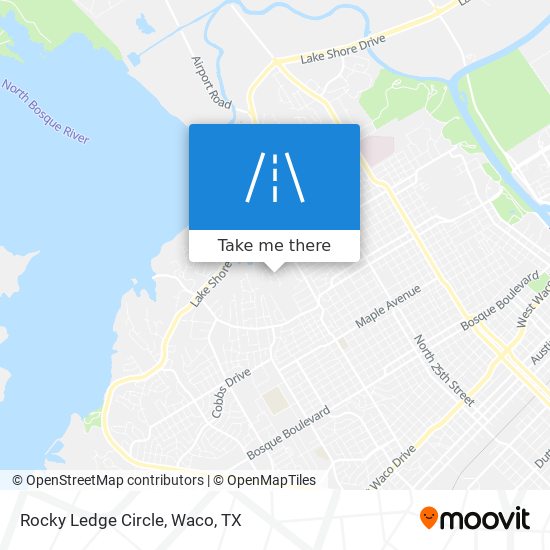 Mapa de Rocky Ledge Circle