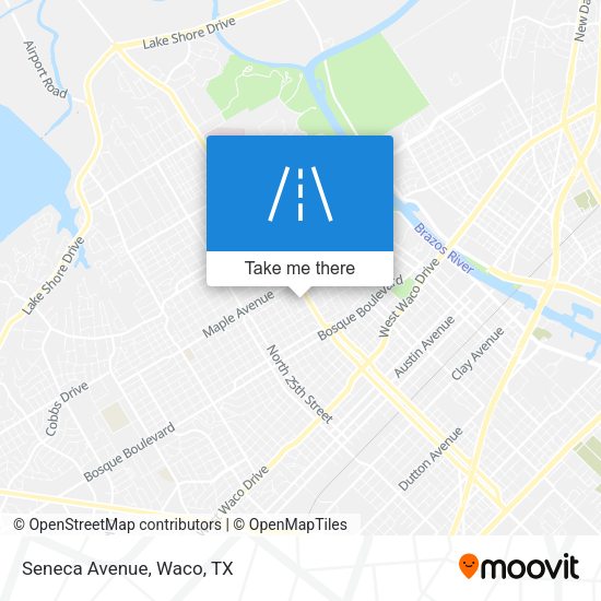 Mapa de Seneca Avenue
