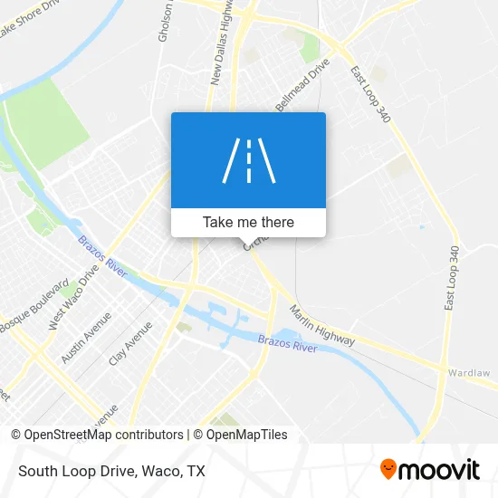 South Loop Drive map