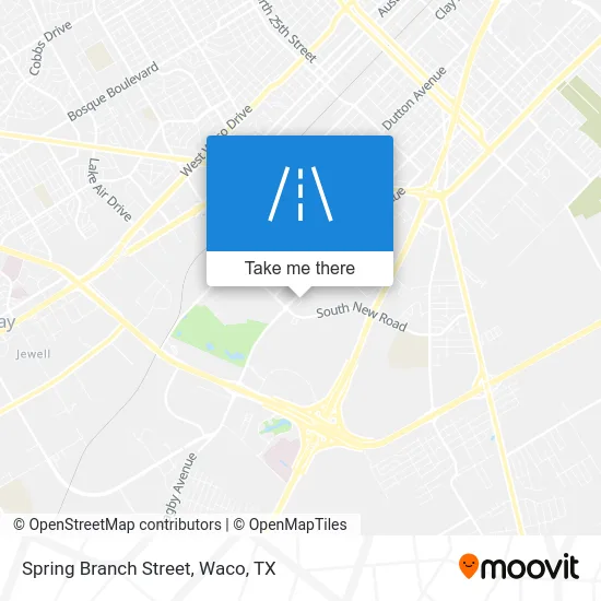 Spring Branch Street map