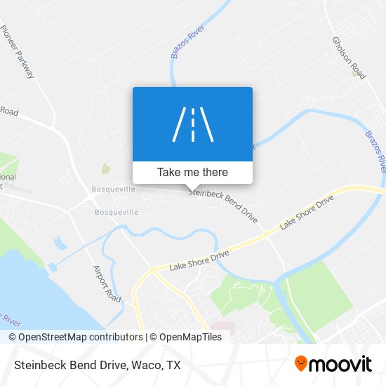 Mapa de Steinbeck Bend Drive