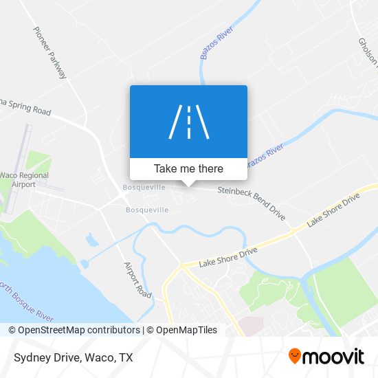 Mapa de Sydney Drive