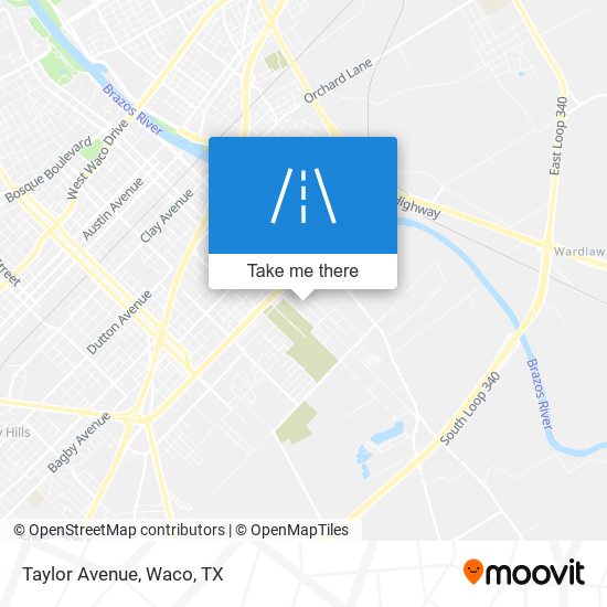 Taylor Avenue map