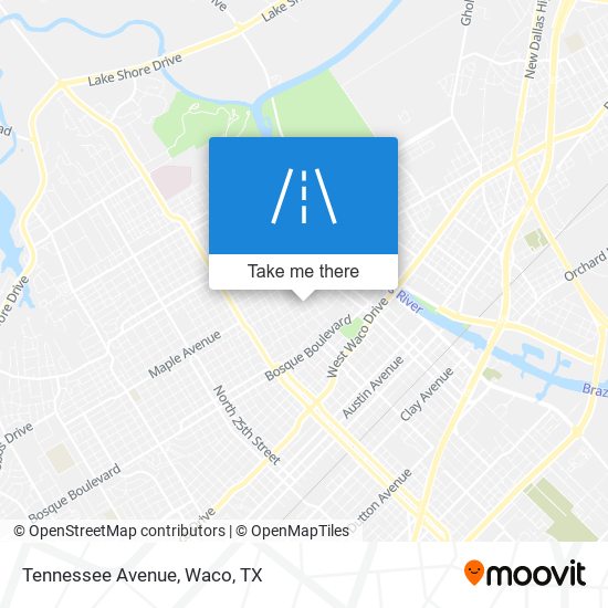 Tennessee Avenue map