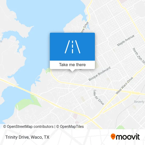 Trinity Drive map