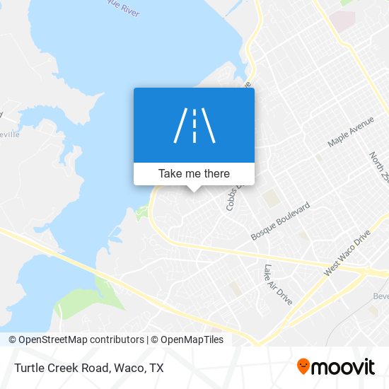 Mapa de Turtle Creek Road