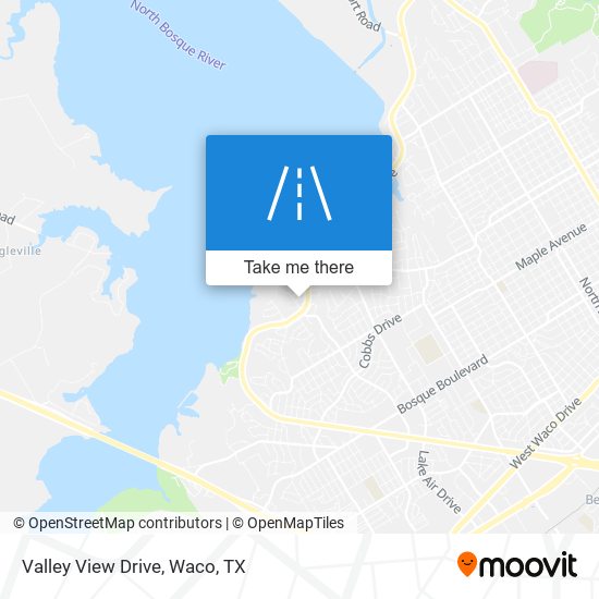 Mapa de Valley View Drive