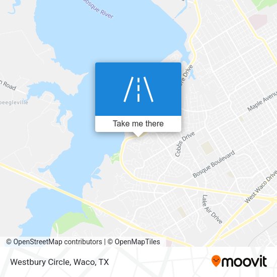 Mapa de Westbury Circle