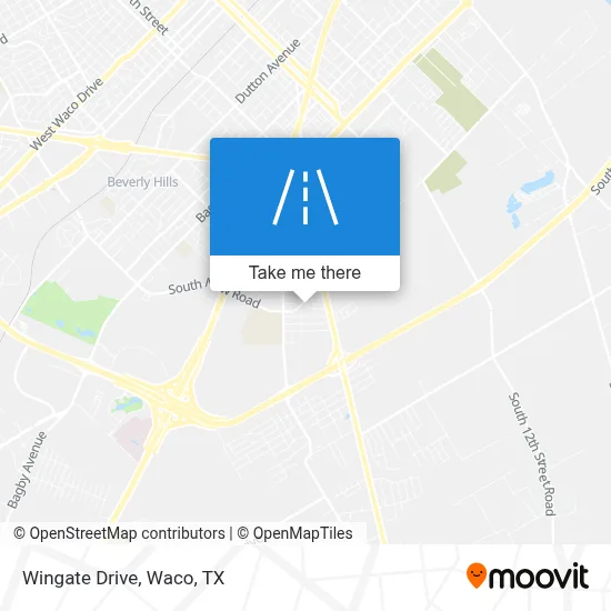 Wingate Drive map