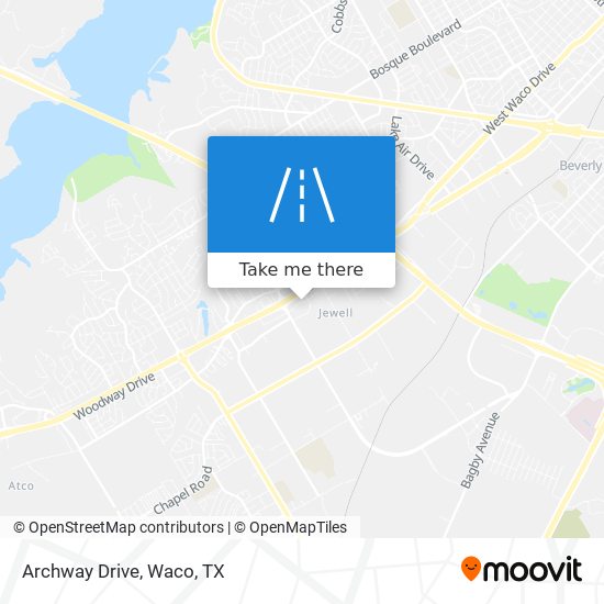 Archway Drive map