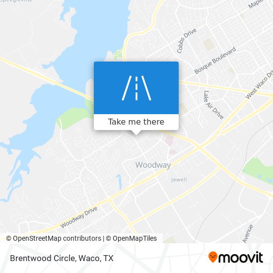 Brentwood Circle map