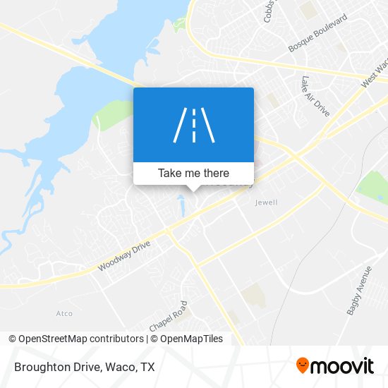 Mapa de Broughton Drive
