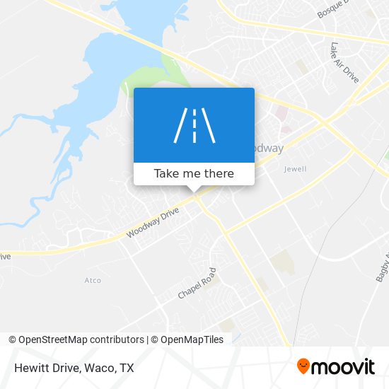 Mapa de Hewitt Drive