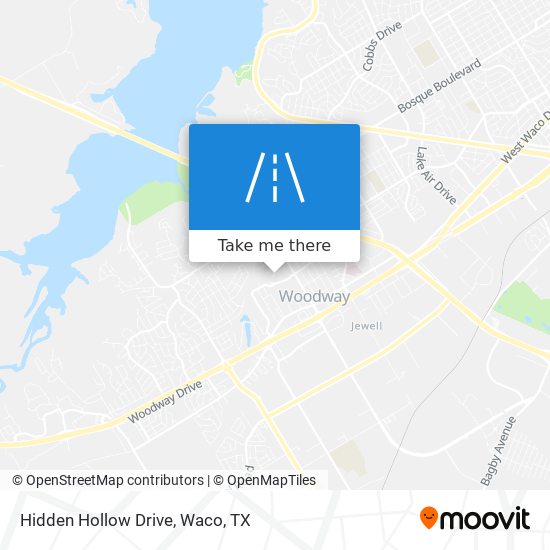 Mapa de Hidden Hollow Drive