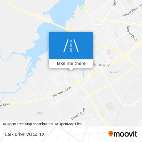 Lark Drive map