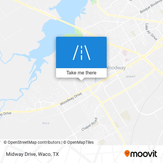 Midway Drive map