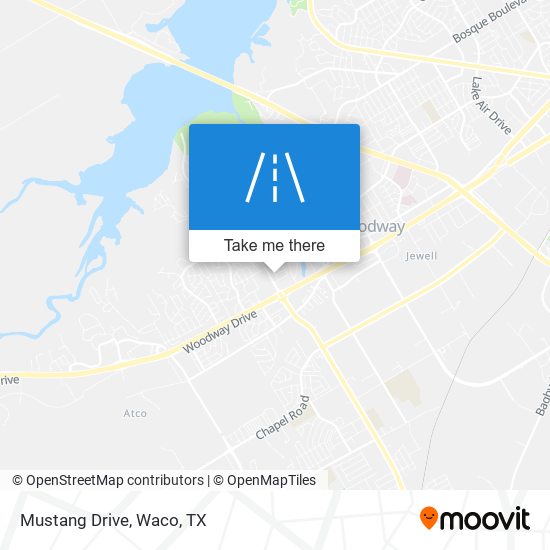 Mapa de Mustang Drive