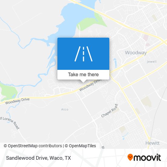 Sandlewood Drive map