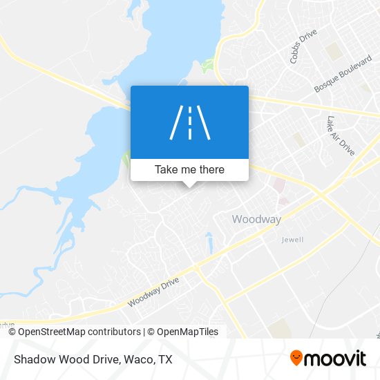 Shadow Wood Drive map