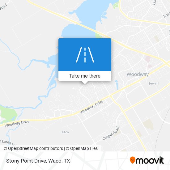 Mapa de Stony Point Drive
