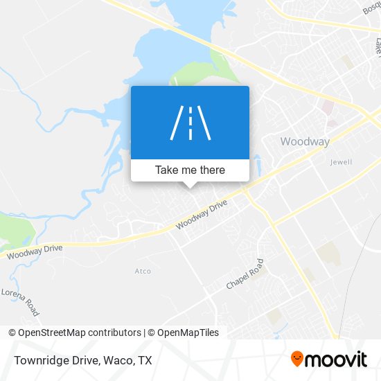 Townridge Drive map