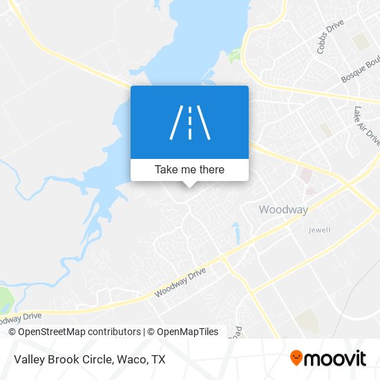 Valley Brook Circle map