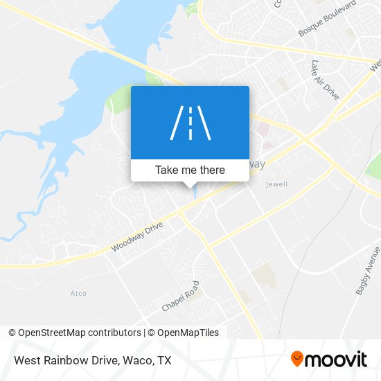 Mapa de West Rainbow Drive