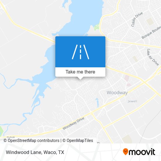 Windwood Lane map