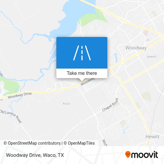 Mapa de Woodway Drive